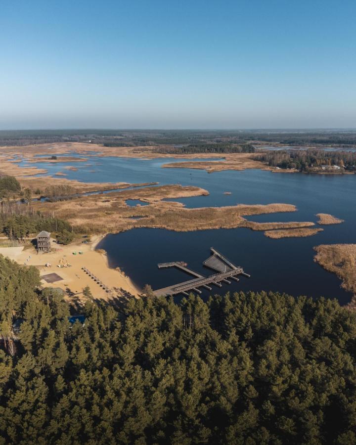 Lesna 21 Dom Poludnie Przy Puszcza Bialowieska Luka Екстериор снимка